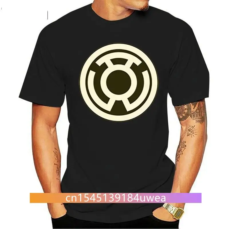 Green Lantern Sinestro Corps Logo Licensed Adult T-Shirt All Sizes Oversized Tee Shirt