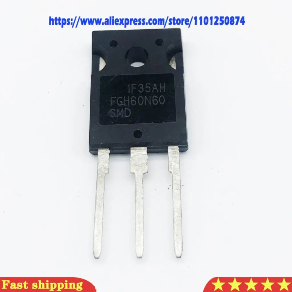 10PCS FGH60N60SFD FGH60N60SMD FGH60N60UFD TO-3P FGH60N60 60N60 IGBT 600V 120A 378W TO-247