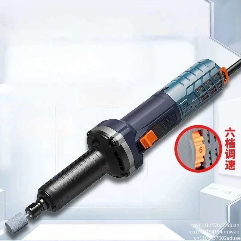 220V 1380WAC Brushless Electric Metal  Angle Die Grinder Mini Micro Cylindrical Grinder Speed-regulating Grinding Machine Tools