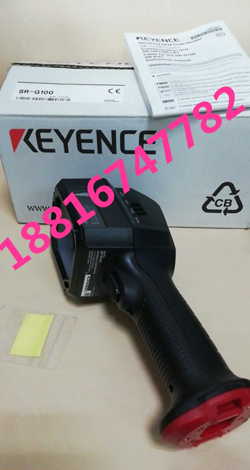 

Ручной сканер штрих-кода 2025 SR-G100, японский датчик KEYENCE, новое оригинальное место