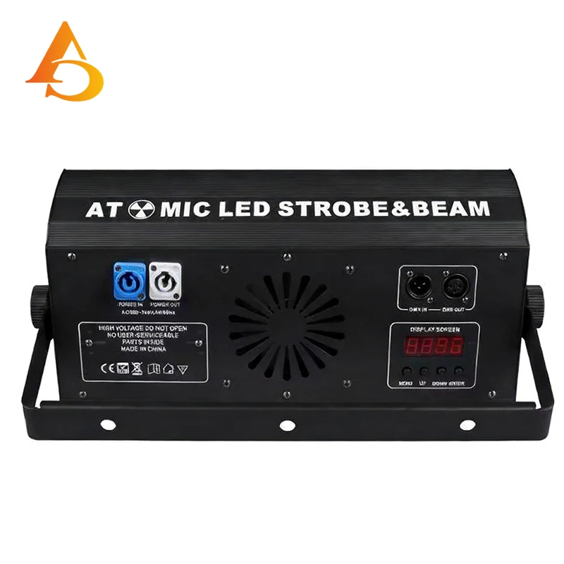 4 Stück 300W Strobe LED RGBW DJ-Lichter, Wash- und Beam-Beleuchtung, Sound- und DMX 512-Steuerung, Lichter für Bühnenbeleuchtung und Partys – Detail 3