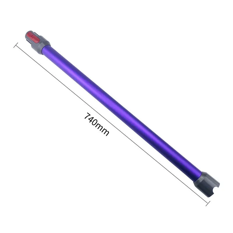Purple Extension Rod For Dyson V7 V8 V10 V11 Metal Aluminum Straight Pipe Bar Handheld Wand Tube Vacuum Cleaner Part Accessories