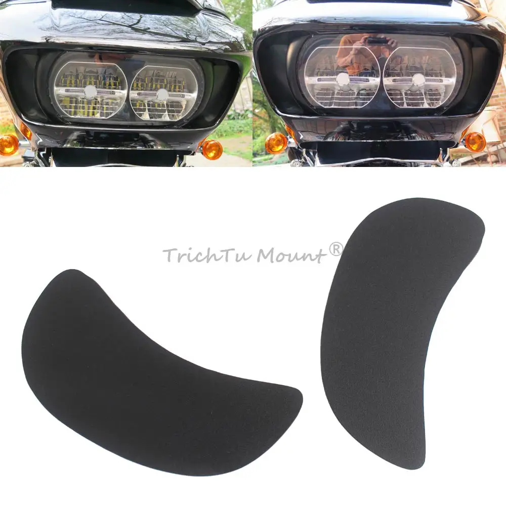 Motorcycle Fairing Vent Screen Cover Black For Harley Touring Road Glide Ultra Special FLTRX FLTRU 2015-2023 2024 Moto Accessory