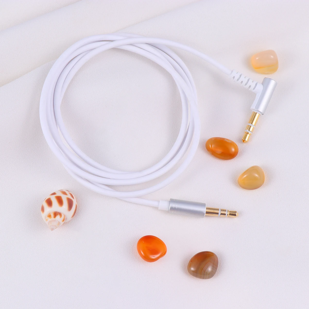 

1M 35MM Male to Male AUX Audio Cable Extension Cord Car Stereo Speaker Phone Music Control Volume Mic Headphone Adapter