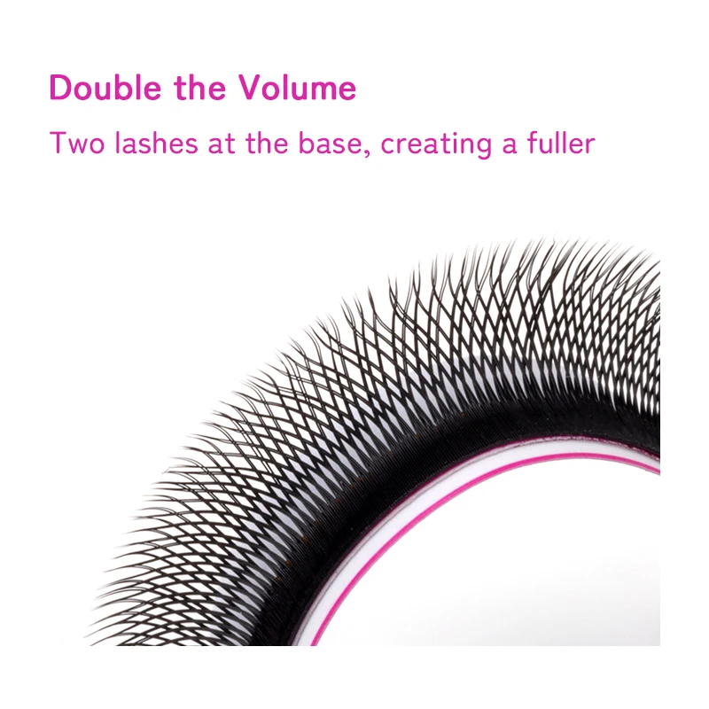 ขนตาปลอม LUKATME YY ขนาด 0.07 มม. 8-15 มม. สำหรับฝึกหัด ขนตา YY สำหรับผู้เริ่มต้น ปลายสองด้าน รูปตัว Y