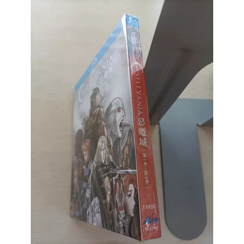 Castlevania Seasons 1 to 4 Netflix Animated Series Blu-ray 3 Disc Box Set Collection