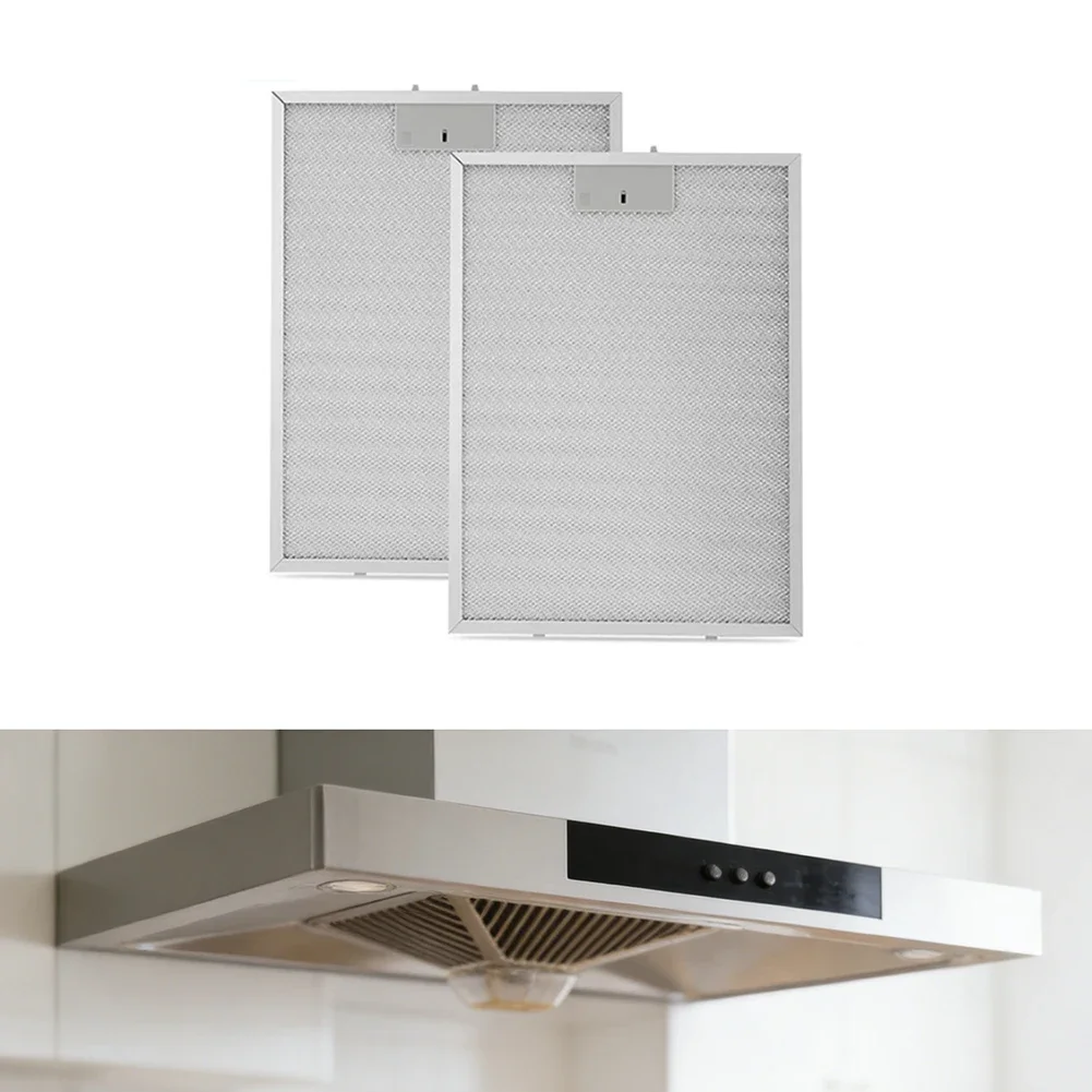 2PCS Aluminum Range Hood Grease Filter for BPPFA30 Compatible with QP130 QP136 and OQP130WWC Size approximately 41 5 by 30 cm