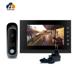 Video Intercom System Video Doorbell Door System Kits Support Unlock Monitoring for Villa Home Office Apartment 1200TVL