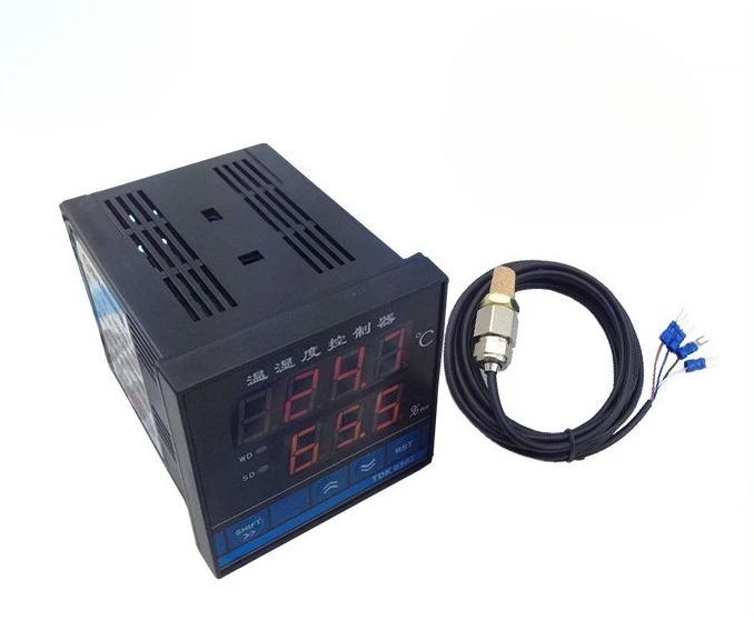 controleur-de-temperature-et-d'humidite-haute-temperature-controleur-de-temperature-et-d'humidite-avec-capteur