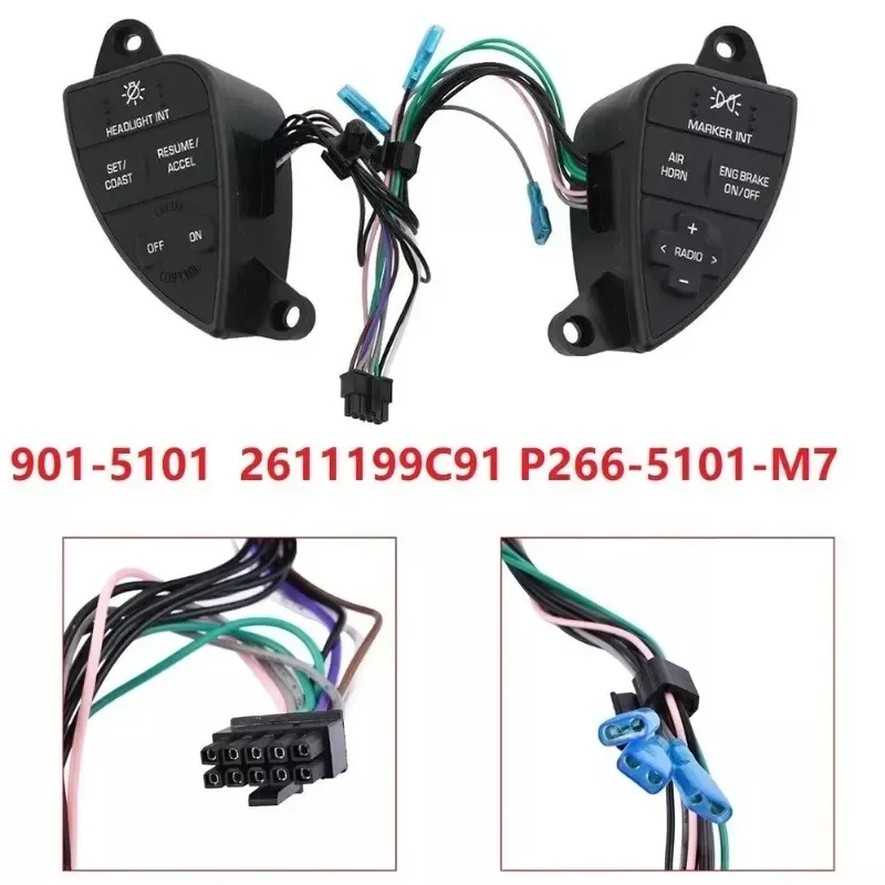 

2611199C91 Car Truck lorry Steering Wheel Cruise Control Switch Speed Control System For International ProStar 2007-2016
