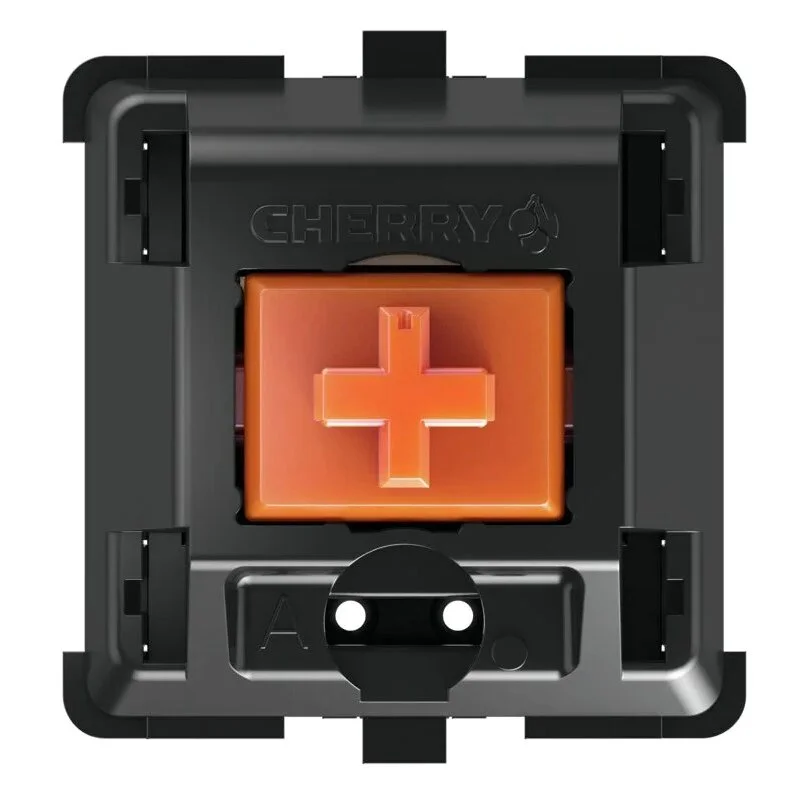 CHERRY MX2A Orange 5-Pin Linear Mechanical Switch Factory Pre-Lubed 55g German Original Factory for Gaming & Typing MX2A-LC3W
