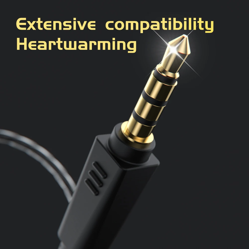 Original in Ears 3.5mm Earbuds QKZ AK6 Aers Hedphone HiFi Music Headphones With Microphone Gaming Headset Wired Earphone Sale