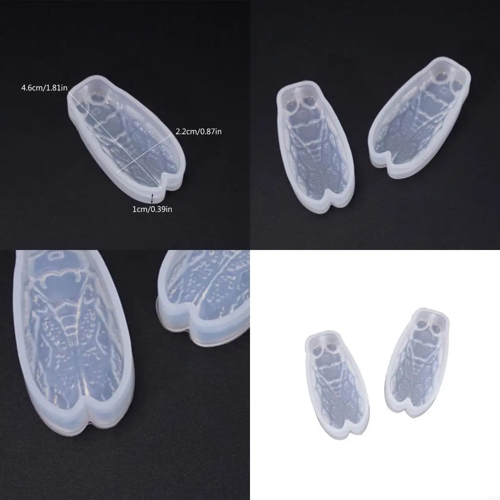 

Cicada Charm Resin Mold Silicone Keychain Mold Pendant Epoxy Casting Mold DIY Craft Animal Pattern Molds