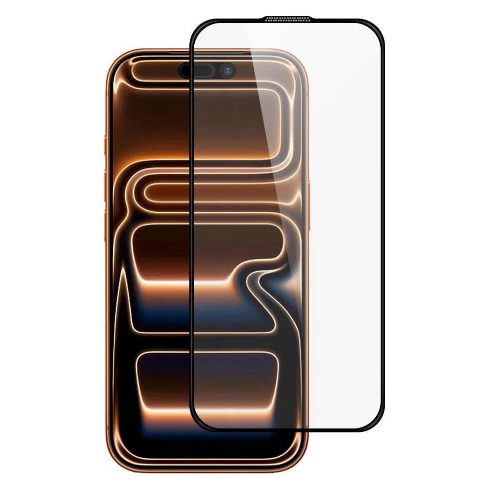 TOTU AB-058 para iPhone 17 Pro Max Protector de pantalla Impresión de seda Vidrio templado Película transparente antipolvo
