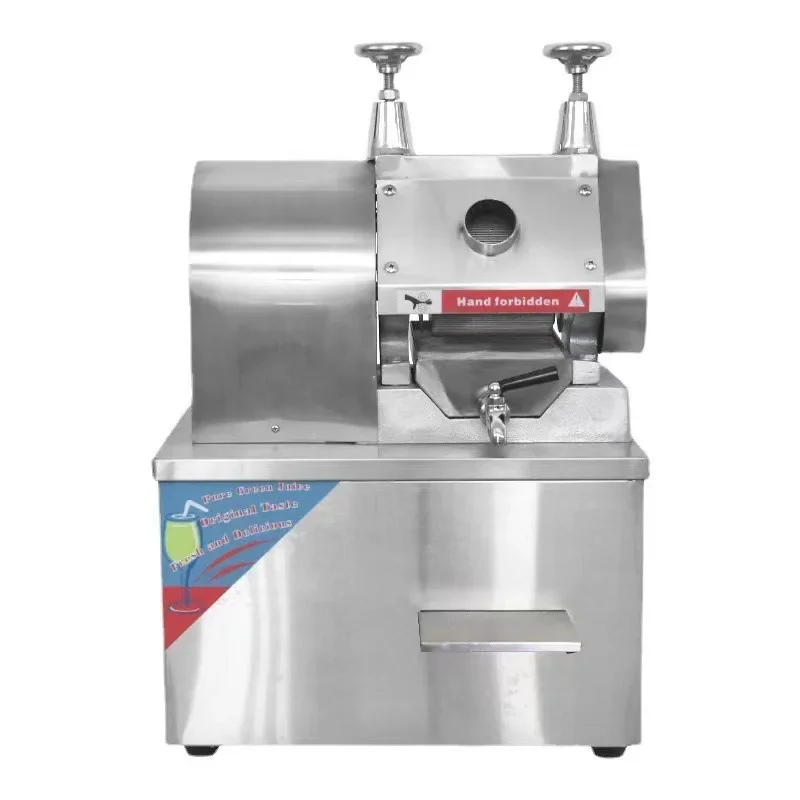 

Electric sugarcane press commercial stall stainless steel automatic vertical sugarcane press