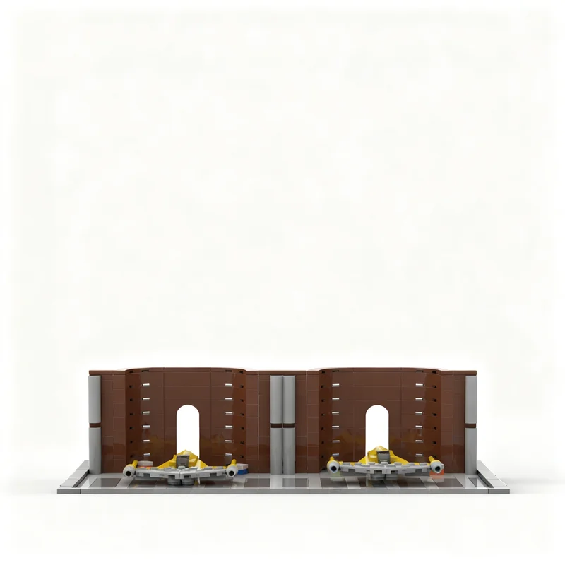 406pcs MOC Episode I Hanger Bay Star Battle Model Building Blocks Construction Toys Christmas Gift Birthday DIY Kids Creative