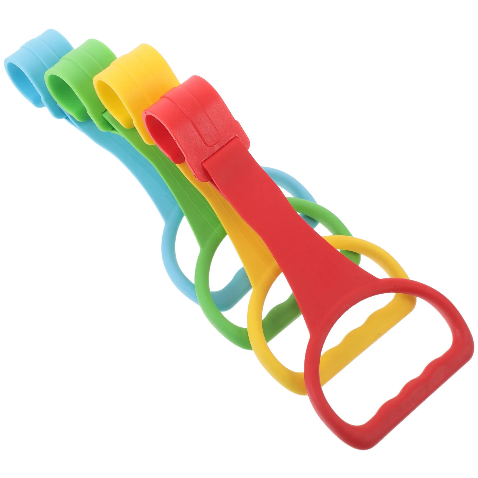 4Pcs Baby Walking Assistant Pull Up Rings Infant Standing Practice Playpen Hanging Handles Plastic Play Pen Accessories view 5