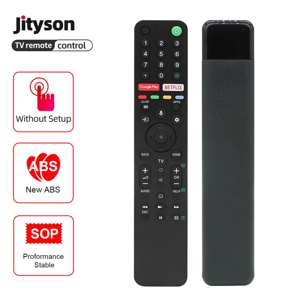 Origina RMF-TX500P Remote Replace for Sony KD-43X8000H KD-49X8000H KD-55X8000H KD-75X9000H KD75X9500H KD55A8H A8H X85G