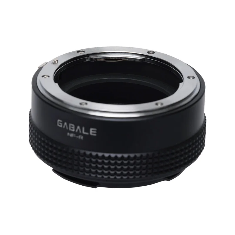 Gabale NF-RF Manual Focus Lens Adapter for Nikon Nikkor AI/AIS/D/F Lens to Canon RF Mount Mirrorless Cameras R3/R5/R6/R8/KOMODO