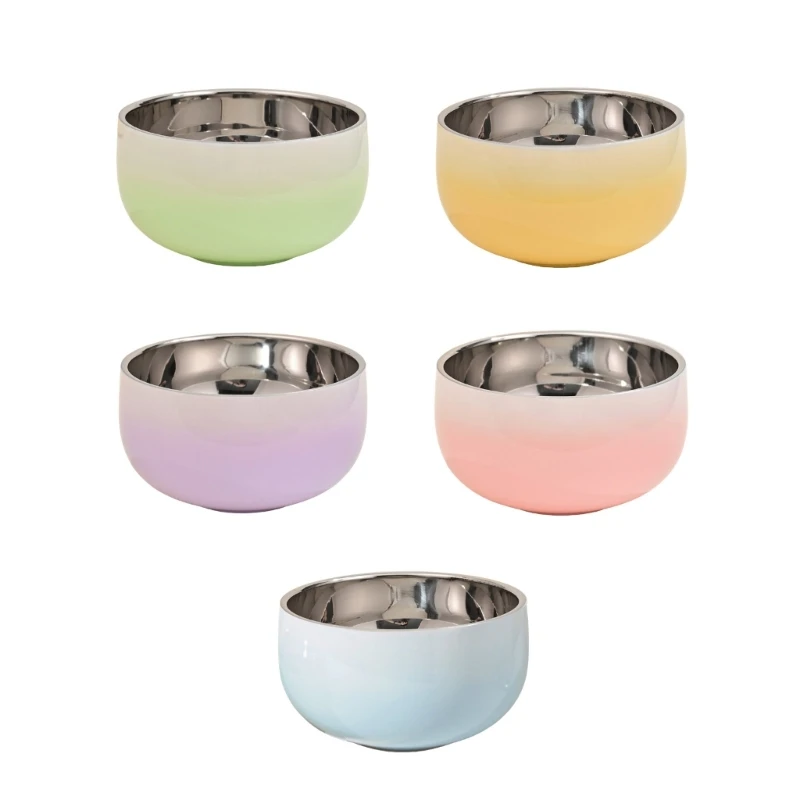 Elegant 304 Stainless Steel Insulated Serving Dish Bowl for Hot and Cold Dropship
