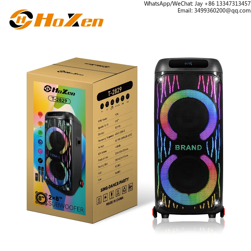 

Factory Direct 70W Big Power Wireless Blue Tooth Party Speaker Trolley Speaker Electronic Gadgets RGB LightTop-selling In 2026