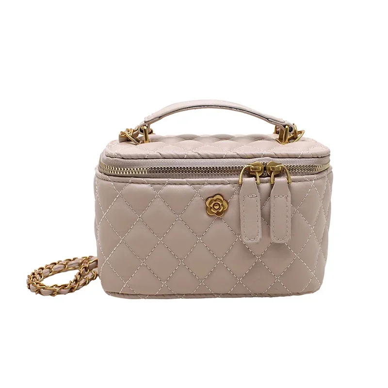 Large Capacity Fashion Chic Women'S Diaper Bag Elegant Crossbody Vintage Leather Luxury Designer Commuter Bag Simple Trendy