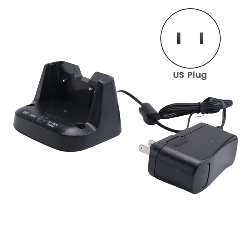 Chargeur de batterie Liion Smart-4X BC-193, station d'accueil rapide pour ICOM BP-265 BP263 Radio IC-V80 V80E T70A T70E, prise US