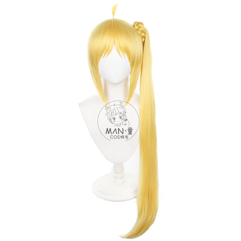 Bocchi la Roche! Nijika Ijichi Cosplay perruque séparée tigre pince queue de cheval Simulation cuir chevelu Halloween