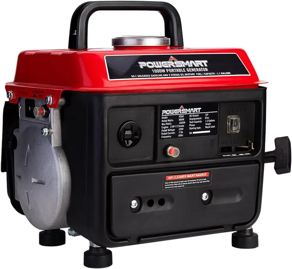 1200W Portable Generator, Small Generator for Home Backup Use Camping Outdoor, Ultralight, Super Quiet, EPA Compliant