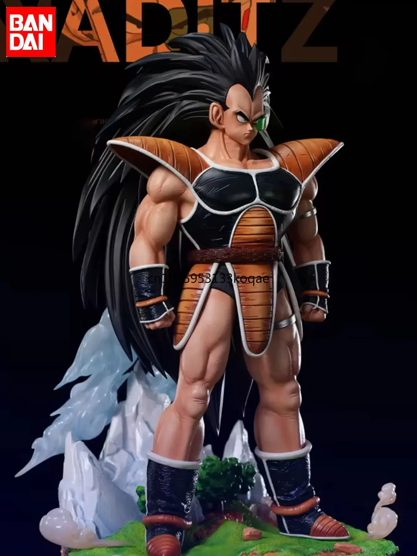 Figurines d'anime Dragon Ball Z, Raditz Son Goku Brother GK Figurine, Statue en PVC, Modèle Butter, Ornement de bureau à collectionner, Jouets Cadeaux, 30cm