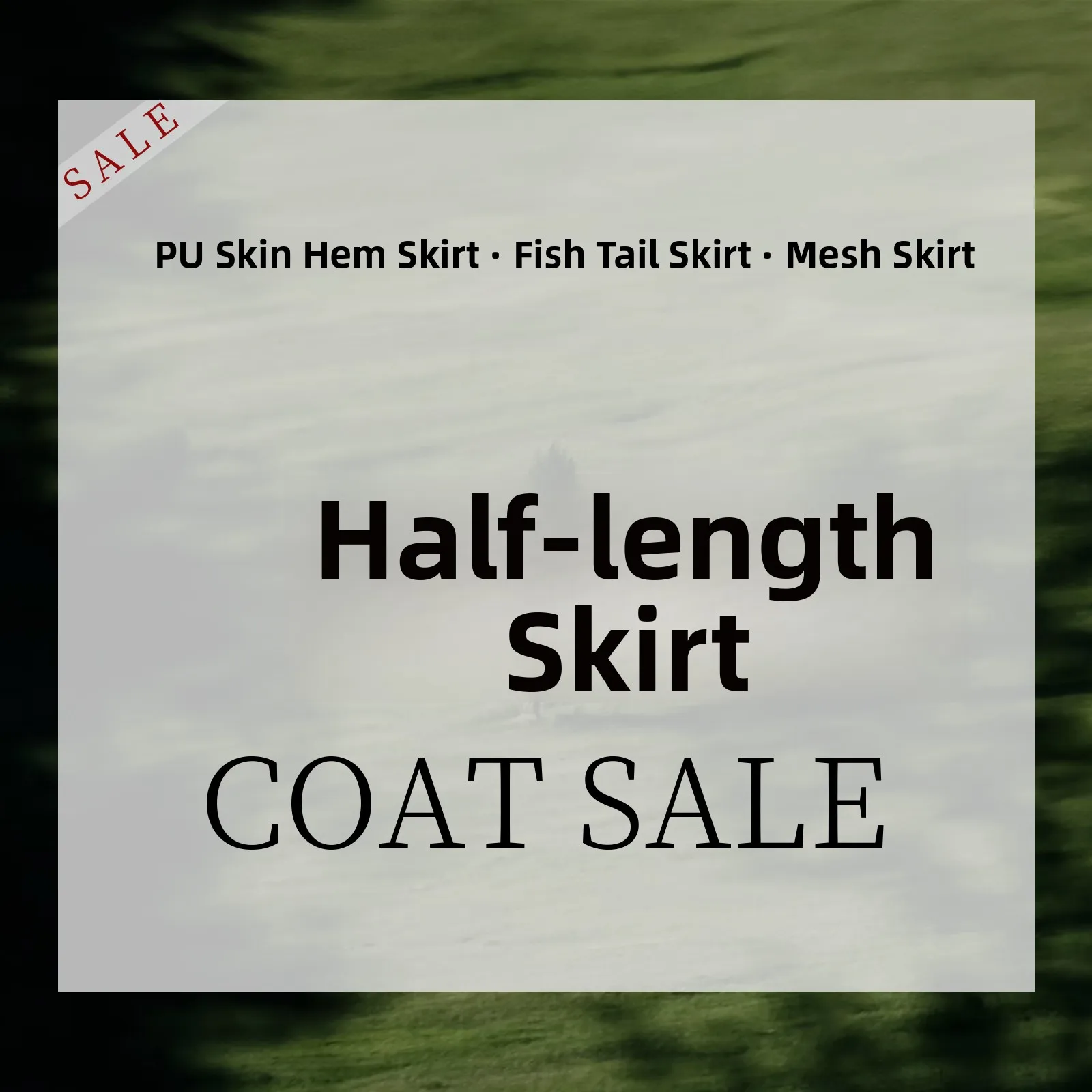 

Эксклюзивная сезонная коллекция юбок: шерстяные юбки с высокой талией, удобные для повседневной носки, элегантные и изящные.