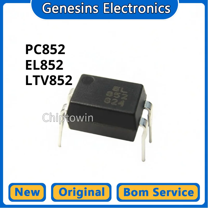 5/50/500 pcs PC852 LTV852 EL852 DIP-4 Optocoupler Isolator W7
