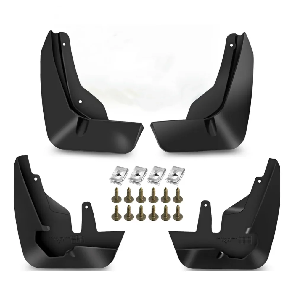 

Mud Flap Fit For Chevy Suburban/Tahoe2021-2023(Not Fit Submodel Z71)Dedicated Mudguard For Four Season Universal Front and Rear