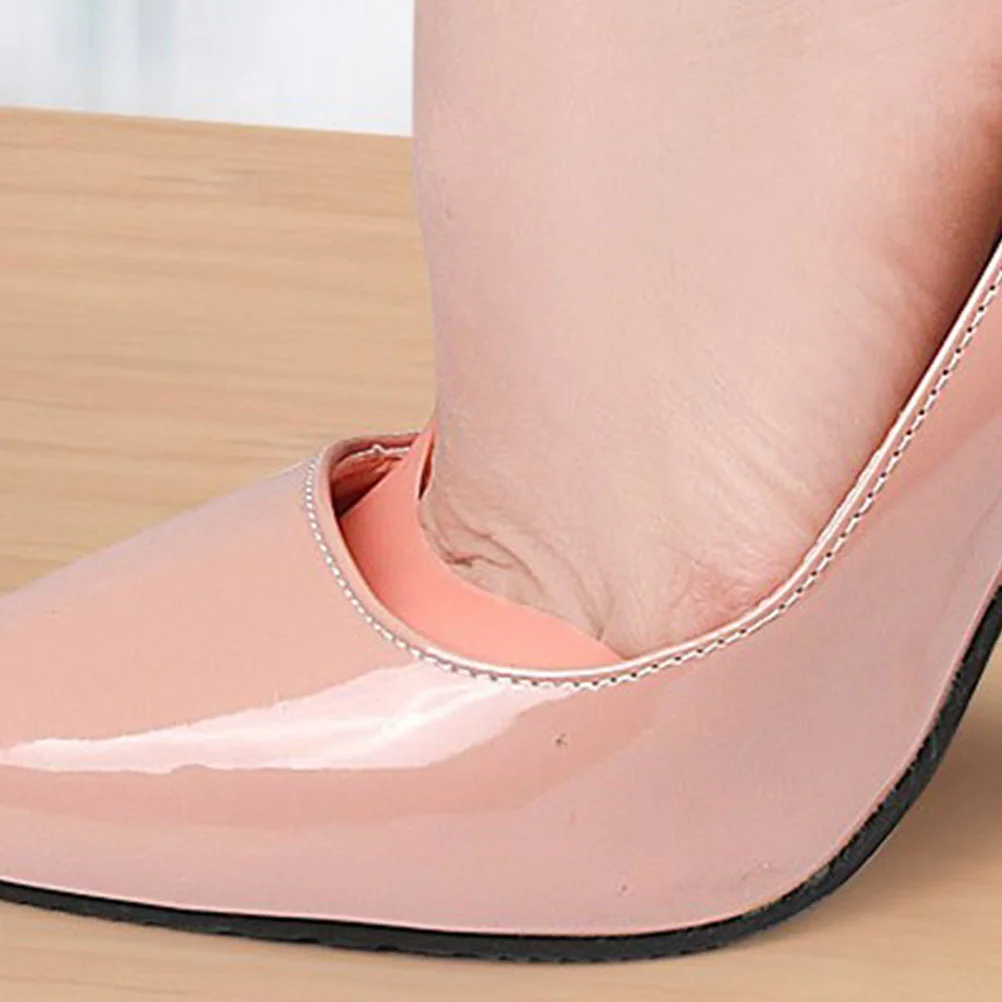 2 pares de cómodos juego de puntas de ballet cojines para los dedos de las mujeres almohadillas de gel de sílice zapatos