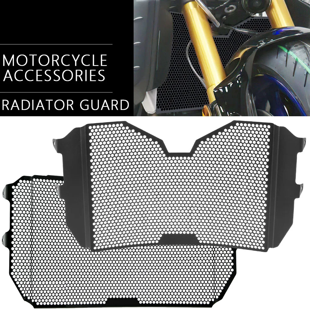 

For Yamaha MT-10 MT10 MT 10 FZ10 2022 2023 2024 Aluminum Motocycle Radiator Grille Cover Protection Oil Cooler Guard Protector