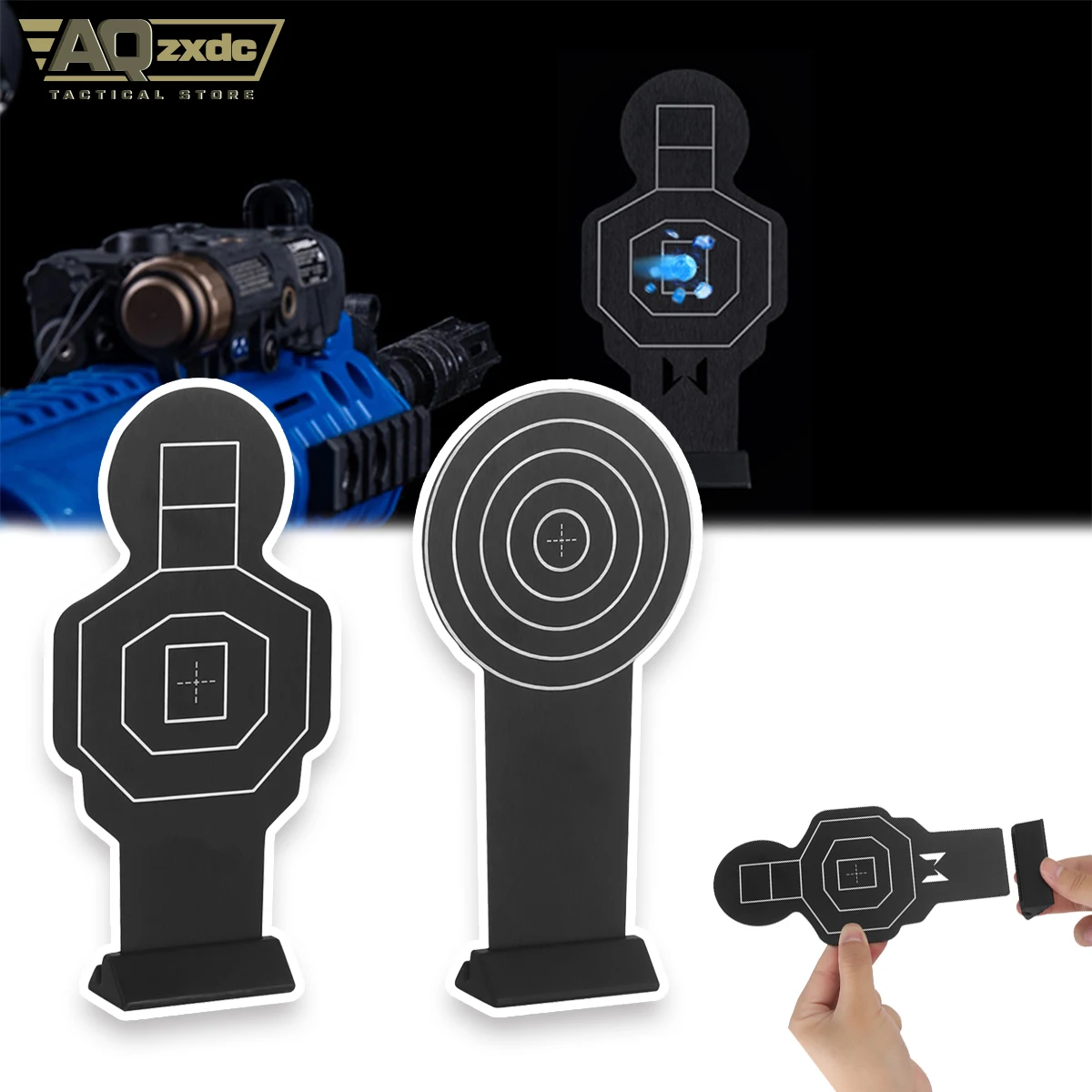 

Professional Shooting Target Training Circular Metal Pistol Targets, Aluminum Shooting Practice Target, Hunting Accessory