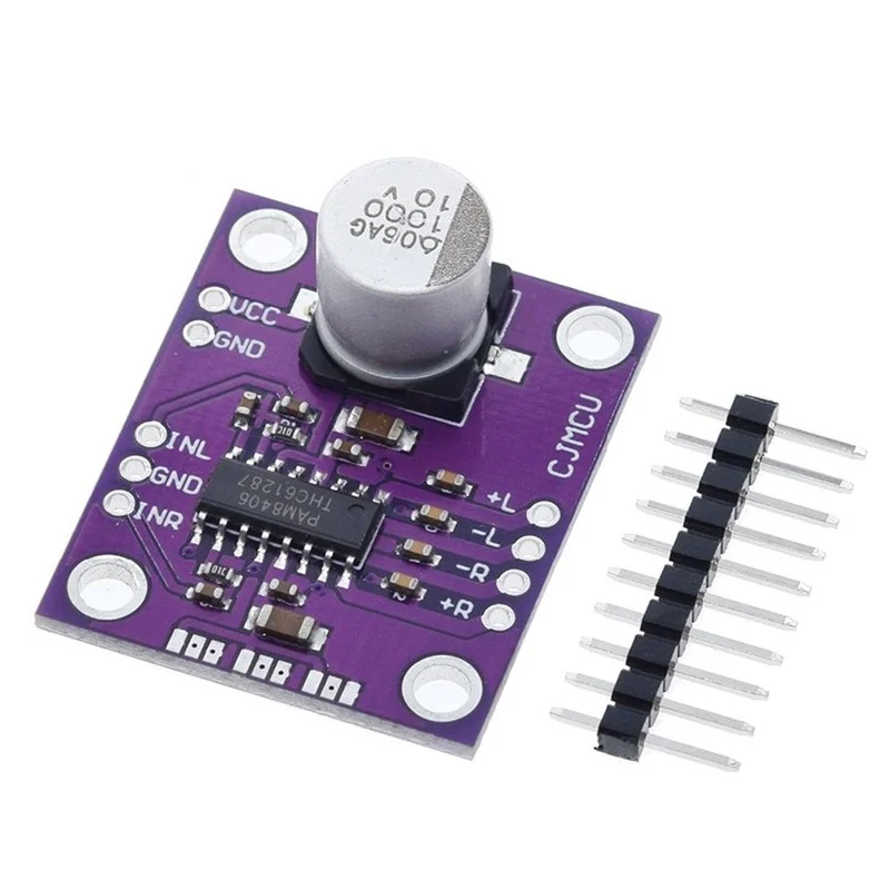 8406 PAM8406 No interference stereo class D audio power amplifier module development board