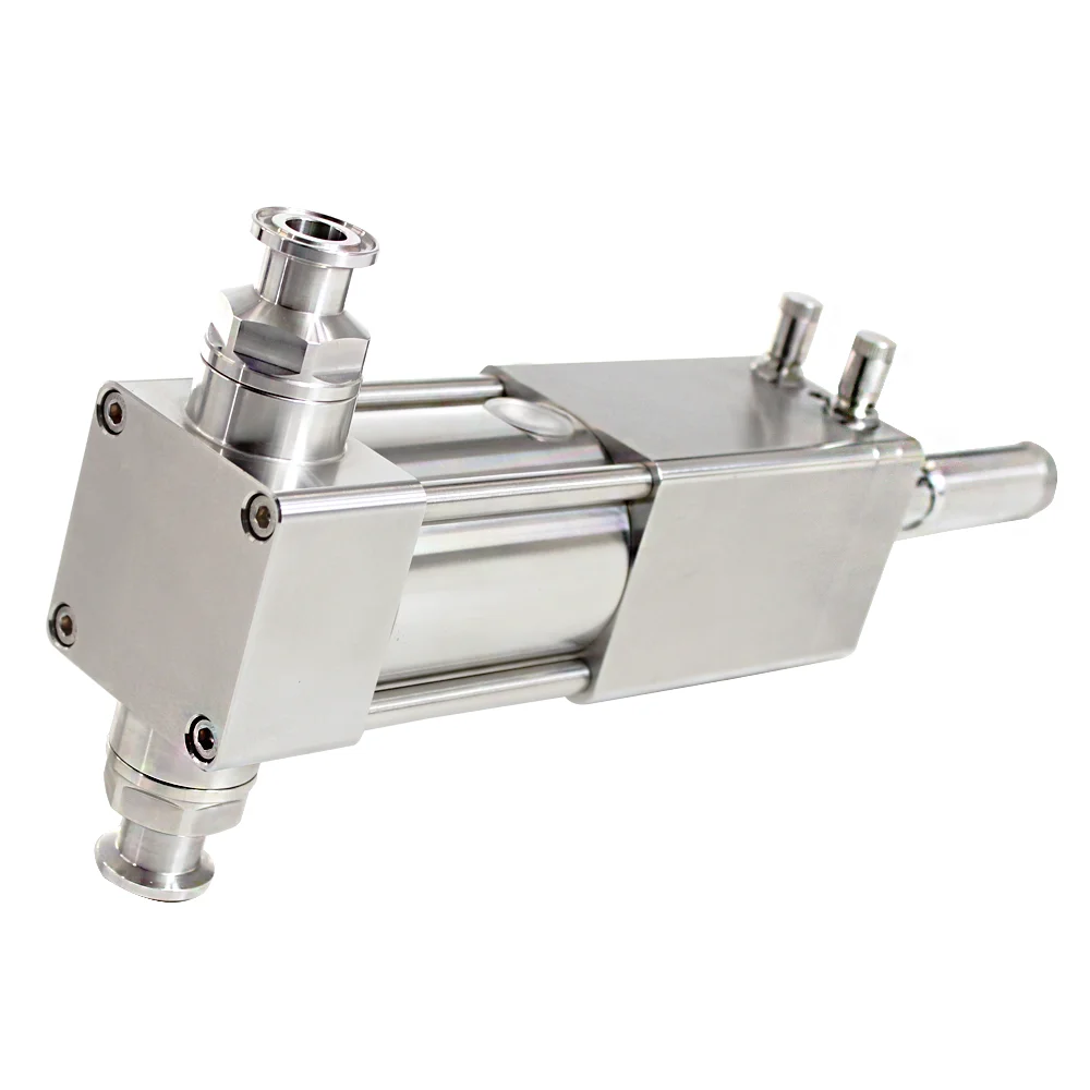 Customizable Pneumatic Mini Piston Metering Pump Micro Ceramic Plunger Stainless Steel For Automotive Industrial Machining