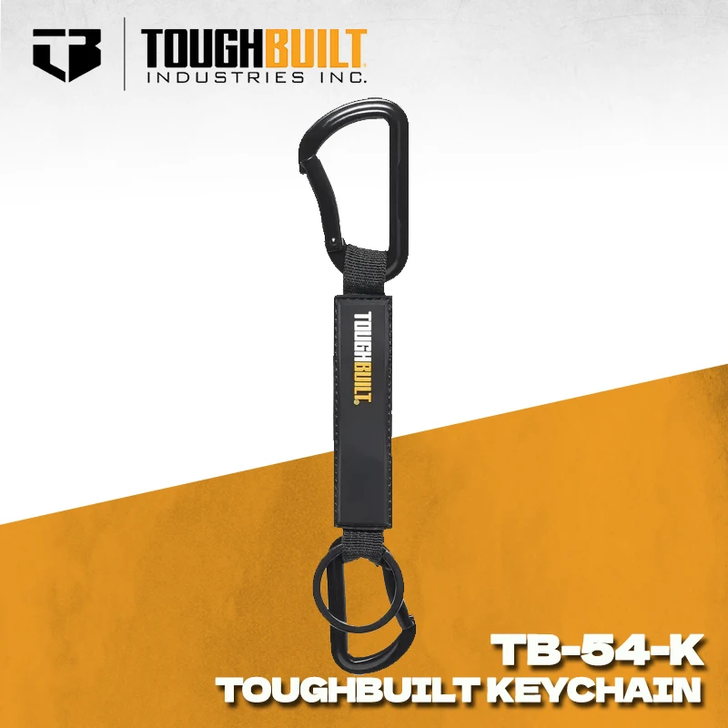 TOUGHBUILT TB-54-K Mountaineering Buckle Outdoor Portable Carabiner Keychain Suspension Buckle Tool Accessories