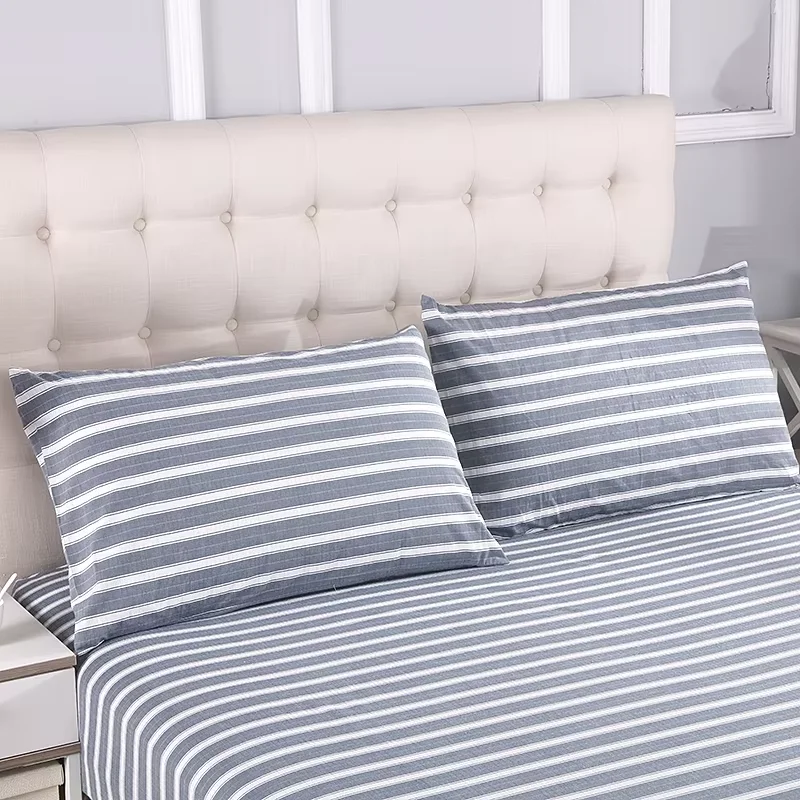 Clearance Sale Blue Stripe  Earthing Pillowcase,Super Soft & Comfy Breathable for Baby,people with Difficulty Falling Sleep
