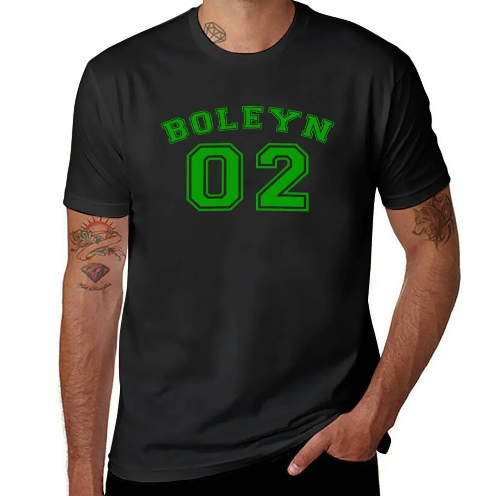 Boleyn Varsity T-Shirt plus size tops oversized vintage clothes heavyweights mens big and tall t shirts