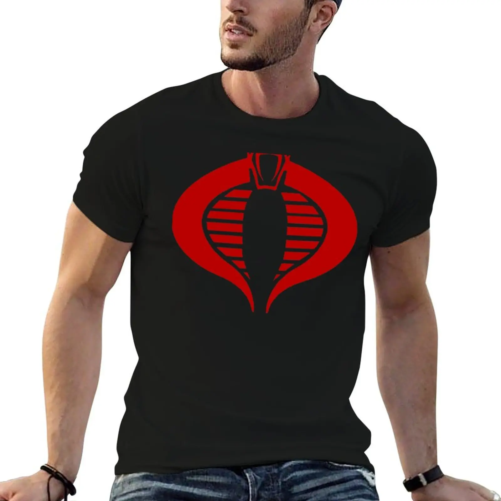 

Gi Joe Cobra Enemy Logo T-Shirt T-Shirt man t shirts cotton t shirt man plain T-Shirt