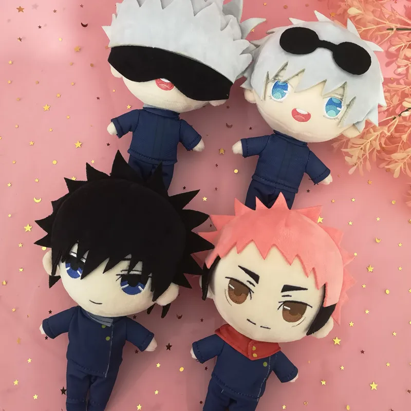 Japanese anime Spell Return Plush Doll Knotweed Hisahito Gojo Satoru Doll Fushiguro Megumi Plush Doll Children\'s Birthday Gift