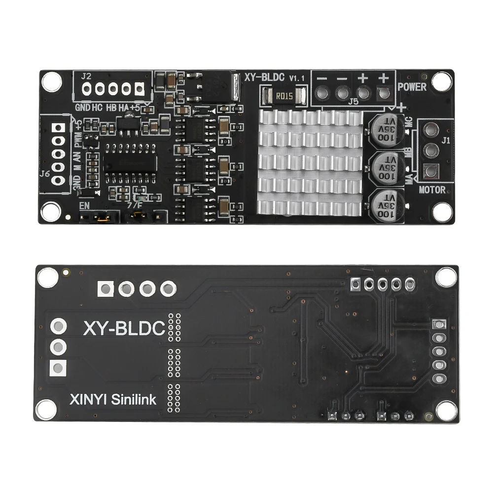 DC12V~30V 200W Motor Driver Module BLDC 3-Phase DC Brushless with Hall Motor Controller PWM Motor Control Board