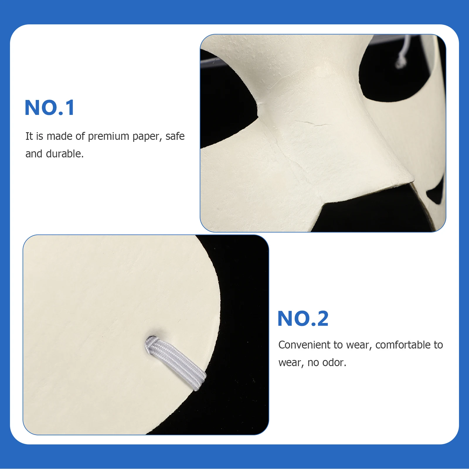 

10Pcs DIY Blank Masks Unpainted White Mask for Cosplay Party Masquerade Ball Stage Performance Handmade Painting Craft Fun