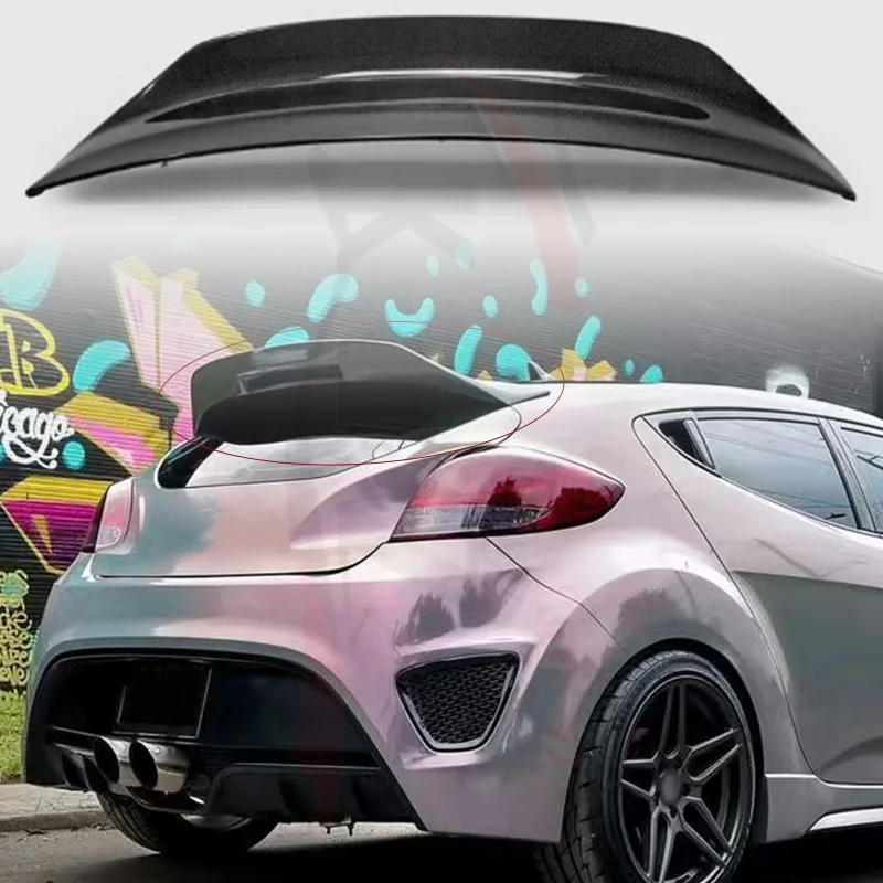 

Для Veloster (только турбо) Задний утконос из стекловолокна типа SC (с отверстием стоп-сигнала) Для Veloster FRP Spoiler Splitter Roof