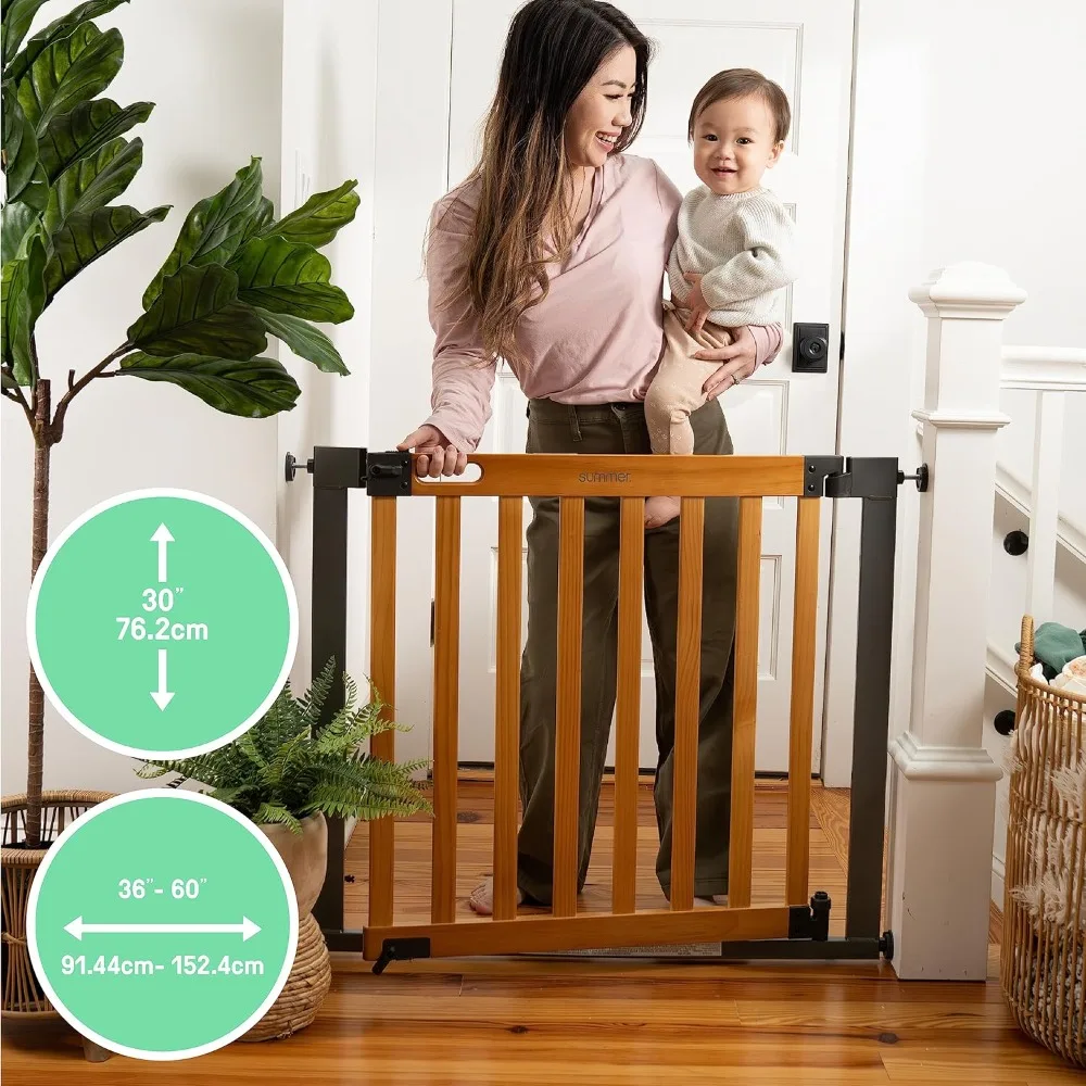 West End Extra Wide Safety Pet and Baby Gate, 36