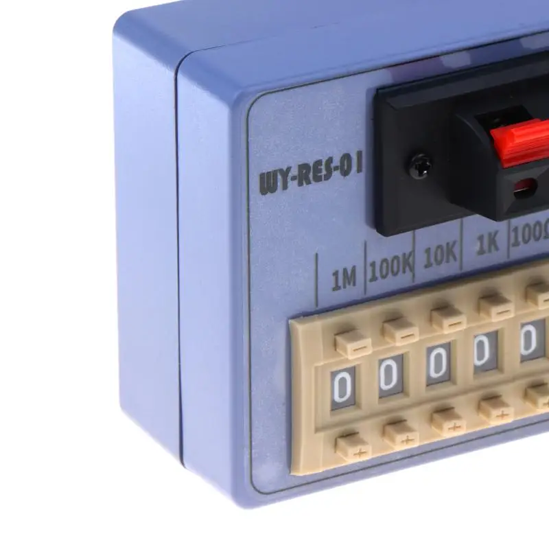 For Electrical Equipment Tool Accessory WY-RES-01 Resistance Box Pocket Resistance Box, Dial Programming Resistance Box