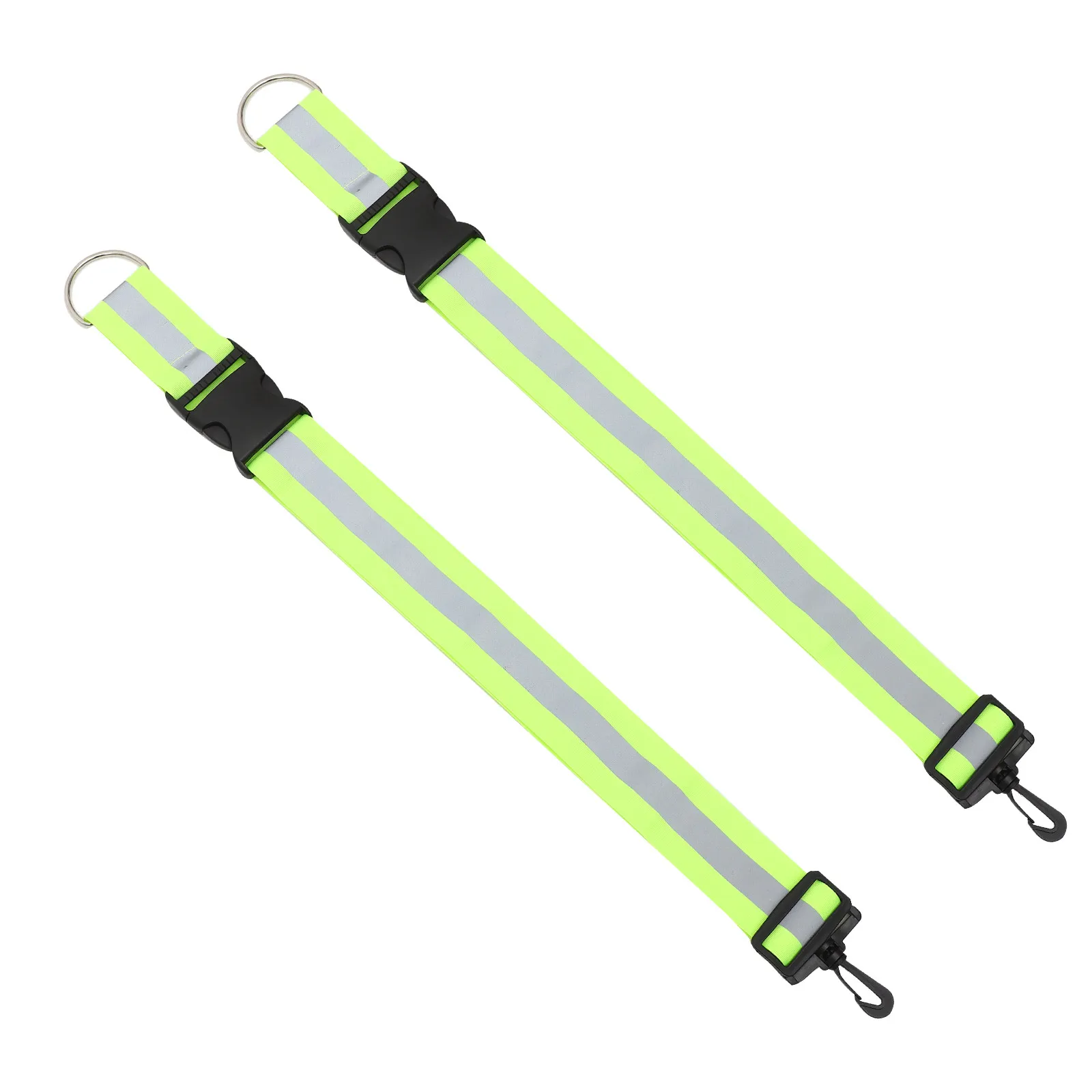 

2Pcs High Visibility Reflective Shoulder Band for Night Running Walking Cycling Safety Bright Comfortable Skin Friendly Fitness