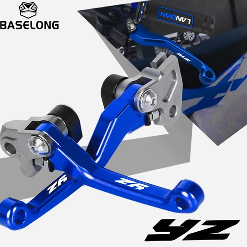Palancas de embrague de freno pivotante CNC para Motocross, para Yamaha YZ65 YZ80 YZ85 YZ125 YZ125X YZ250 YZ250F YZ250X YZ250FX YZ426F YZ450F YZ450FX